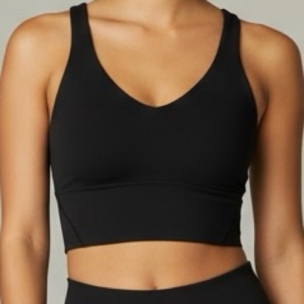 EUC Lululemon Athletica Align Tank Top Woman's sz 6 Black Cropped - Picture 6 of 9